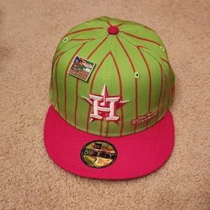 Houston Astros Big League Chew Watermelon Fitted Cap